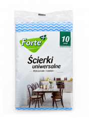 FORTE+ ścierki uniewersalne 10 szt 