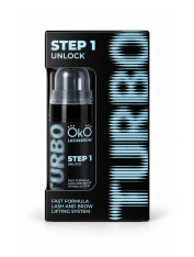 Środek do laminacji rzęs i brwi, OkO TURBO STEP 1 UNLOCK (10ml)