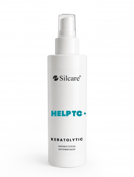 Keratolityk do usuwania zrogowaciałej skóry, Help To (200ml), Silcare