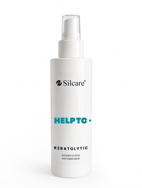 Keratolityk do usuwania zrogowaciałej skóry, Help To (200ml), Silcare