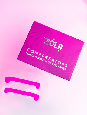 Kompensatory do laminacji liftingu rzęs , fioletowe, Zola