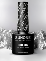 SUNONE lakier hybrydowy CZARNA INEZ - 5ml