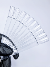 Wzornik przezroczysty do lakierów, KWADRAT (50 szt)