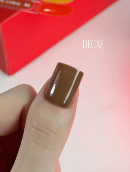 Lakier hybrydowy, Gel Polish Color DECAF #247 (7.5ml), Atica