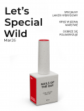 NAILSOFTHEDAY Gel Polish WILD #Mar2026 - 10ml