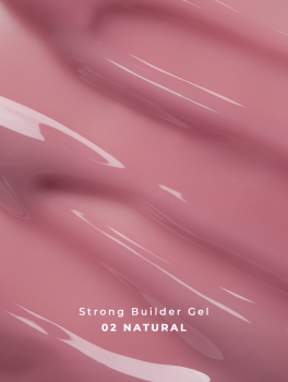 Żel budujący, Strong 02 NATURAL (30ml), Atica