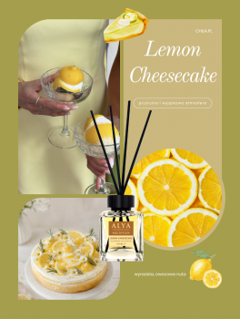 Patyczki zapachowe, Lemon Cheesecake (100ml), Alya