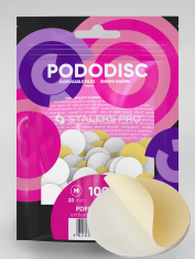 STALEKS PRO pododisc miękkie EXPERT M #100 20mm - 50 szt / PDFS-20-100W