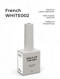 NAILSOFTHEDAY Gel Polish WHITE FRENCH#002 - 10ml