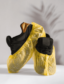 Ochraniacze na obuwie foliowe, żółte (50 par) 1.6g, CHILA