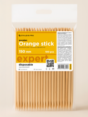 STALEKS PRO patyczki do skorek EXPERT 150 mm - 100 szt / DOS-10/100
