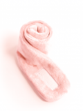 CHILA opaska kosmetyczna pluszowa różowa
