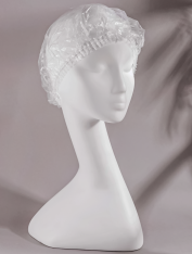 CHILA czepek foliowy BIAŁY - 100 szt