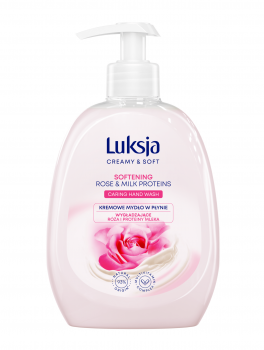 Mydło w płynie, róża i proteiny mleka, Luksja (500ml)