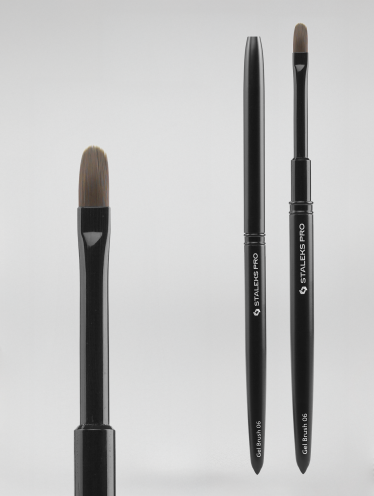 STALEKS PRO pędzelek żelu 6/11 mm EXPERT / NBE-06