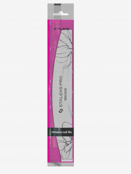 Pilnik mineralny półksiężyc łódka, 180/240 (1 szt), Staleks PRO