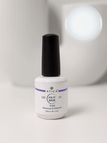 Baza hybrydowa, FIX IT scotch base thin (15ml), Atica