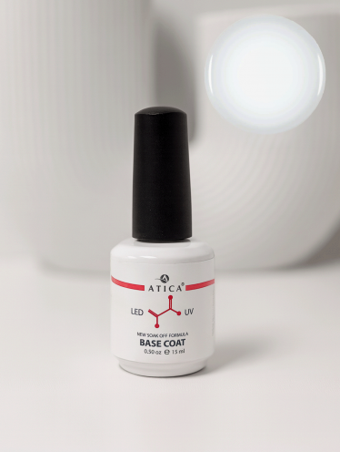 Baza hybrydowa, Base Coat CLEAR (15ml), Atica