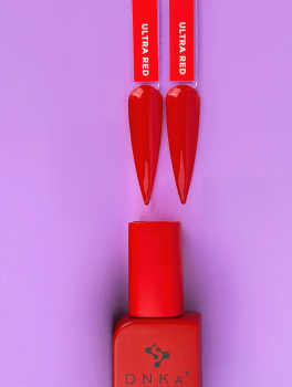 Lakier hybrydowy, Gel Polish ULTRA RED (12ml), DNKa’