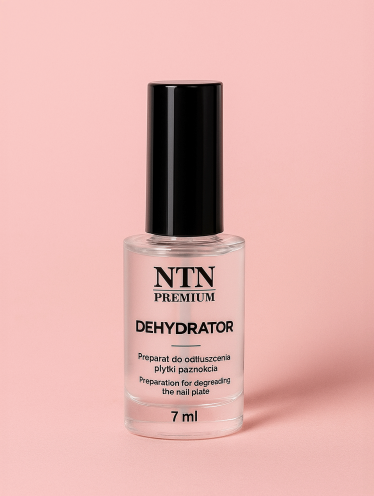 Odtłuszczacz do paznokci, DEHYDRATOR (7ml), DNTN Premium