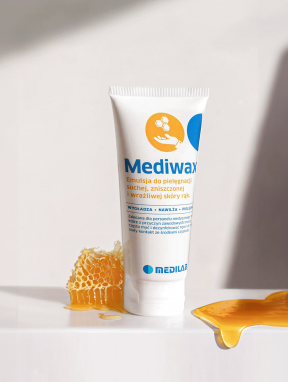 Krem do rąk, emulsja z woskiem pszczelim, Mediwax (75ml)