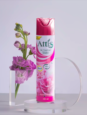 Odświeżacz powietrza, spray kwiatowy, ATTIS (300ml)