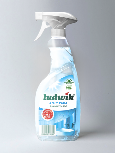 Płyn do mycia szyb i luster, Anty Para, Ludwik (600ml)