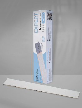 Wymienne pilniki papmAm EXPERT 22, proste, #240 (50 szt), Staleks PRO