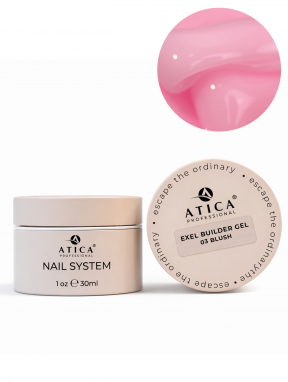 Żel budujący, eXel sculpting gel 03 BLUSH (30ml), Atica
