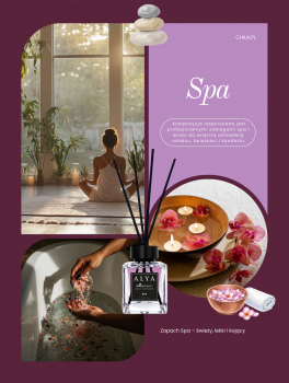 Patyczki zapachowe, Spa (100ml), Alya