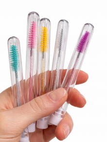 Szczoteczka do rzęs i brwi w tubie ochronnej (1szt)