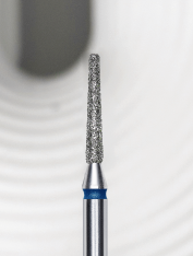Frez diamentowy ścięty stożek 1.6mm, niebieski, Staleks PRO