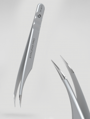 STALEKS PRO pęseta do rzęs wygięta EXPERT 40|11 / TE-40/11