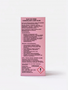Klej do przedłużania rzęs COSMOLASH - 0.5s (5ml), MOEMI
