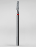 STALEKS PRO Frez Diamentowy Czerwony Ścięty Stożek 2.5 mm EXPERT / FA70R025/8
