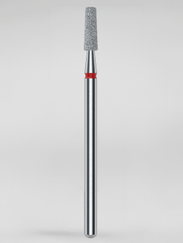 Frez diamentowy ścięty stożek 2.5mm, czerwony, Staleks PRO