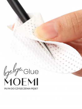 Płyn do czyszczenia pęset do rzęs (25ml), Moemi