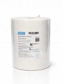 Ręcznik fryzjerski celulozowy Airlaid, w rolce (65 m), Eko-Higiena