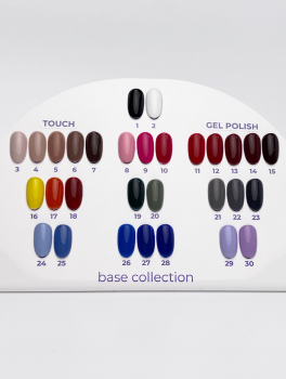 Lakier hybrydowy, Gel Polish #02 WHITE (9ml), TOUCH