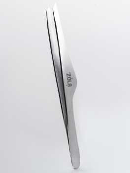 Pęseta do brwi skośna, Premium Series SILVER, Zola