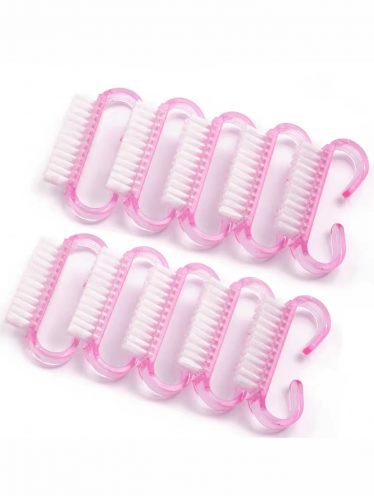 ZESTAW szczoteczka do pyłu MINI różowa - 10 szt