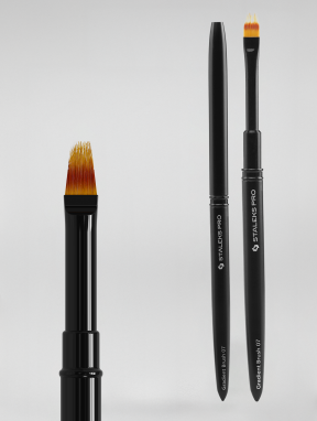 Pędzelek do ombre prosty EXPERT (7/11mm), Staleks PRO