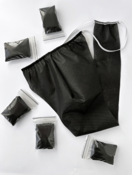 Majtki męskie jednorazowe, czarne (50 szt)