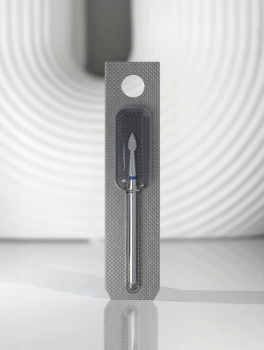 Frez diamentowy kropla 2.3mm, niebieski, Staleks PRO