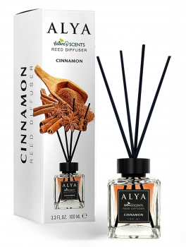 Patyczki zapachowe, Cinnamon (100ml), Alya