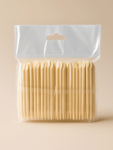 STALEKS PRO patyczki do skorek EXPERT 75 mm - 100 szt / DOS-20/100