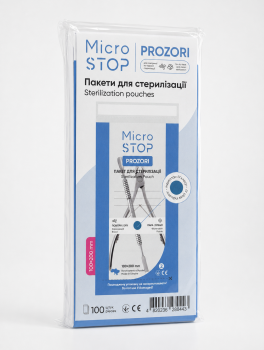 Torebki PROzori do sterylizacji, (100x200mm) 100 szt, MicroSTOP