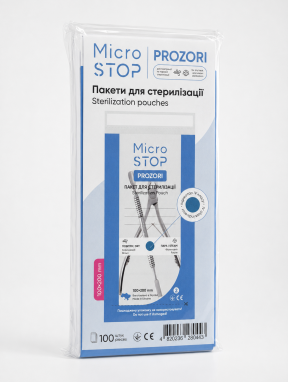 Torebki PROzori do sterylizacji, (100x200mm) 100 szt, MicroSTOP