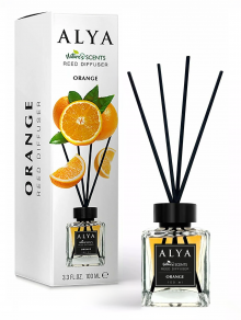 Patyczki zapachowe, Orange (100ml), Alya