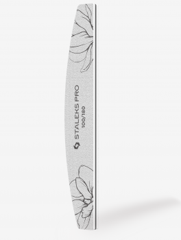 Pilnik mineralny półksiężyc łódka, 100/180 (1 szt), Staleks PRO